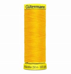 Gutermann 417 Torzal amarillo.